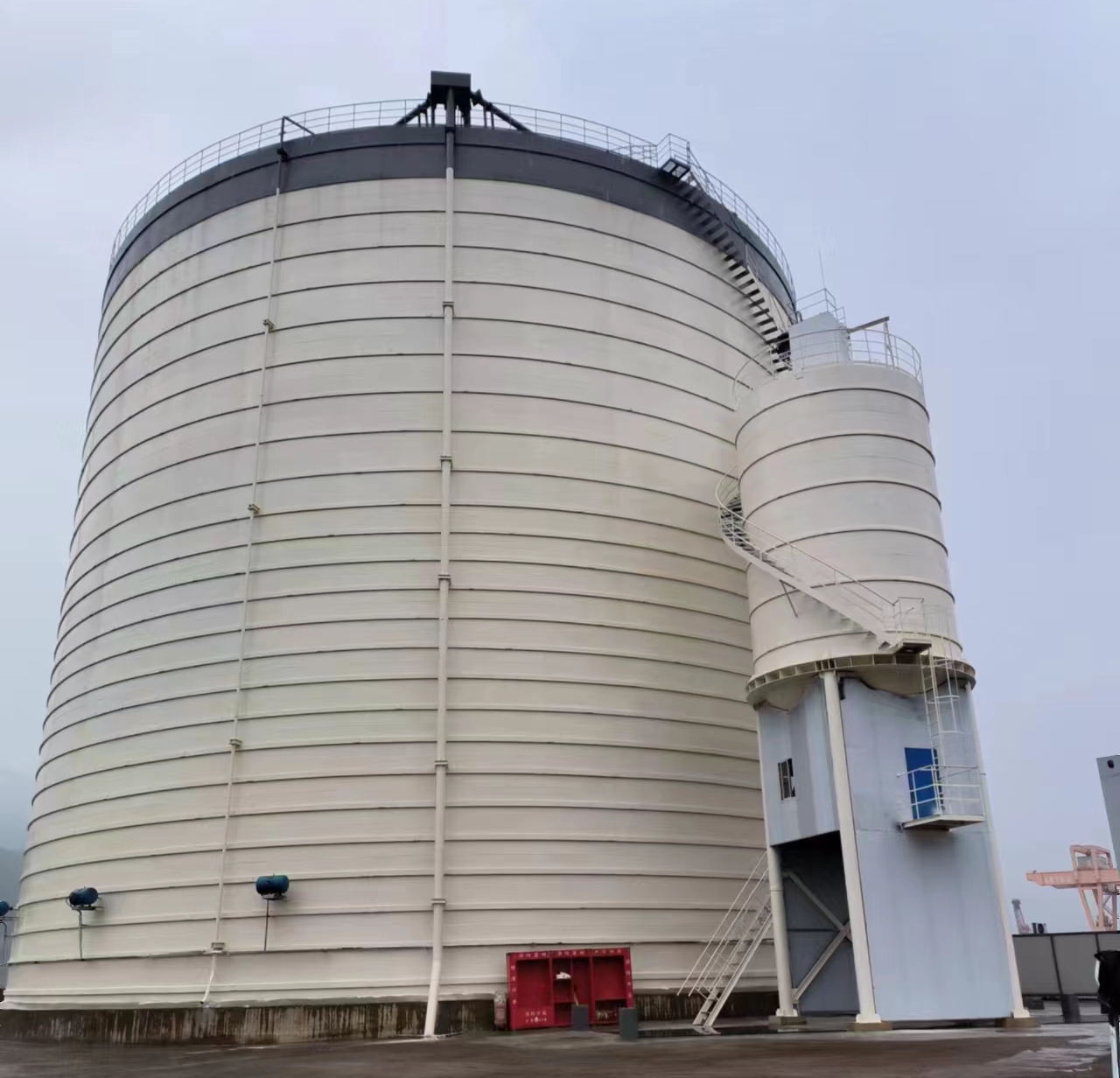 颍泉10万吨水泥钢板库