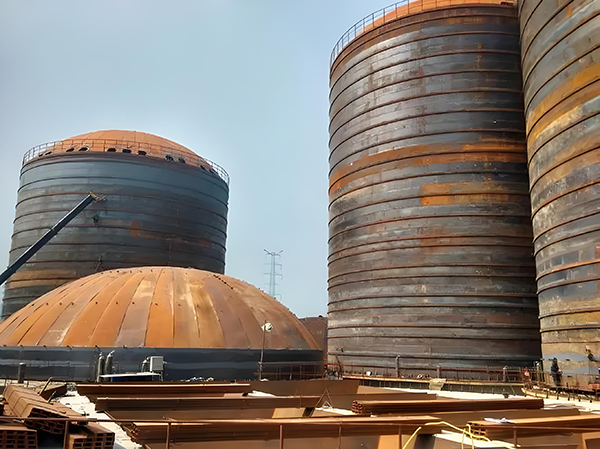 颍泉焦粉钢板仓